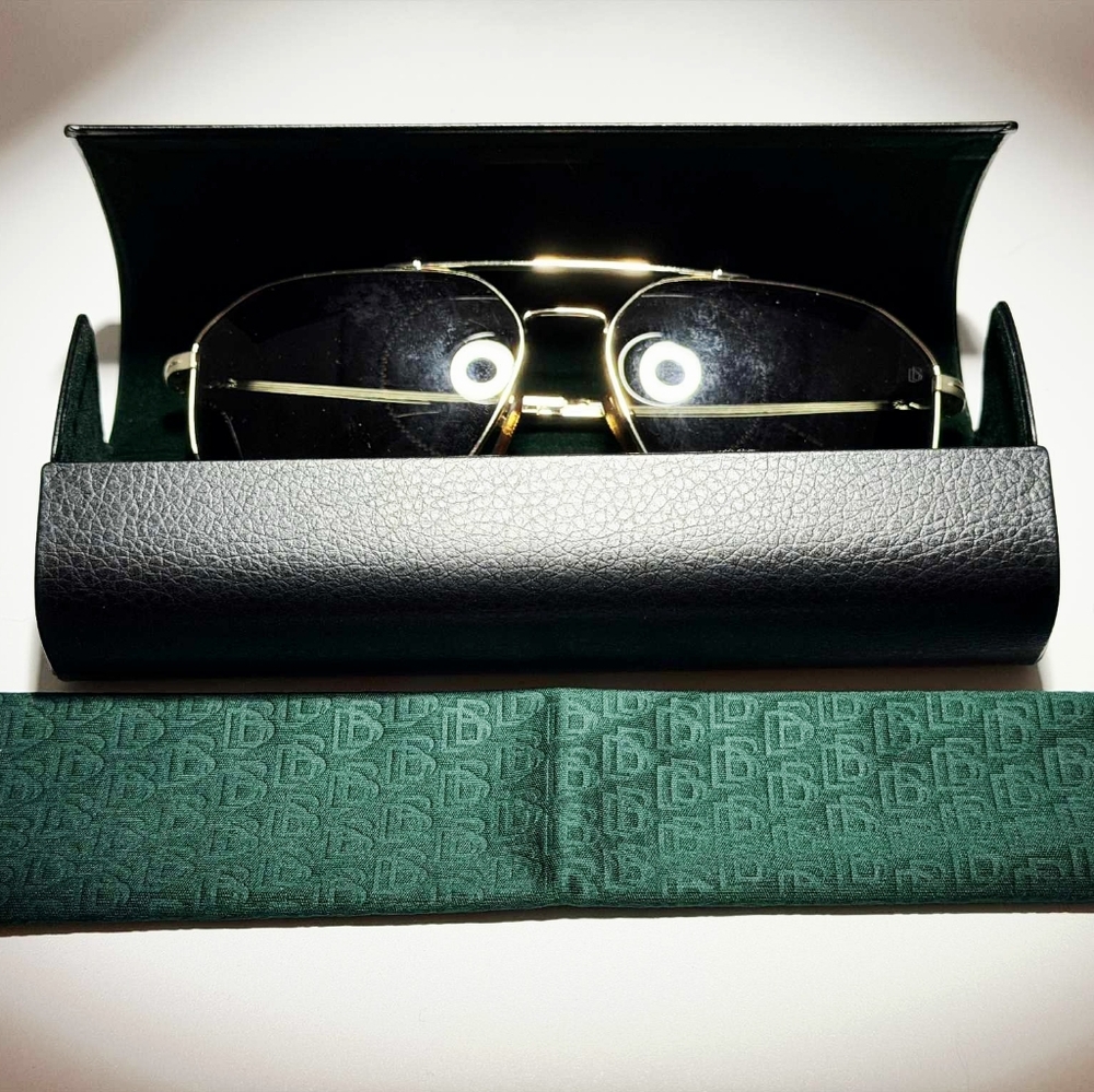 🕶️ **NEW** David Beckham Gold Metal Sunglasses Men - AUTHENTIC